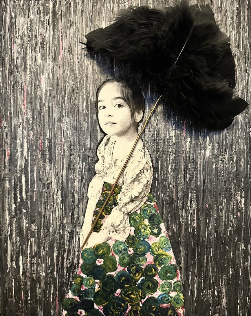 Painting by Mina Saneei.
