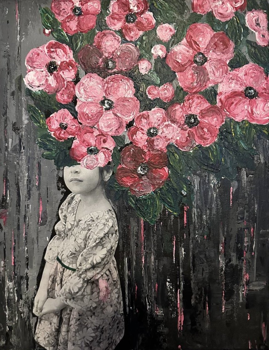 Painting by Mina Saneei.