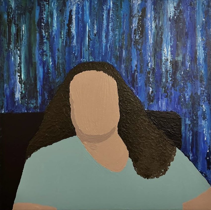 Painting by Mina Saneei.